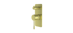TIARA Diverter Mixer- Brushed Brass