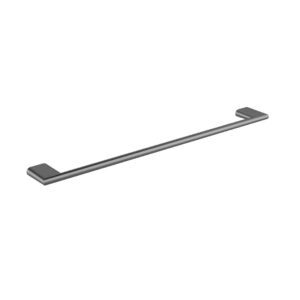 KENZO 600mm Single Towel Rail - Gun Metal