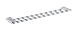 KENZO 750mm Double Towel Rail - Chrome