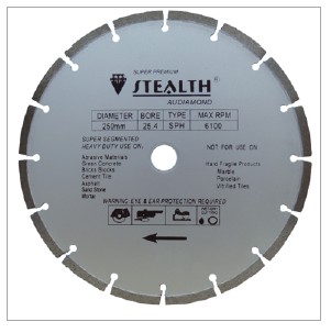 STEALTH - PREMIUMN SEGMENTED BLADE