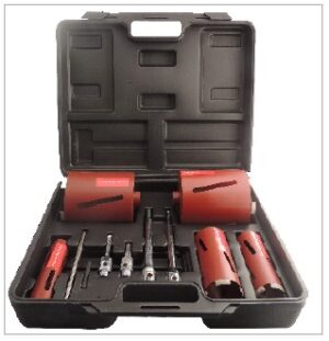 Diamond Core Hole Saw Kit