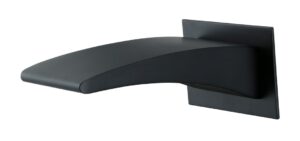 ACQUA Waterfall Bath Spout - Matte Black