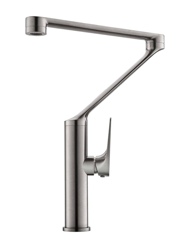EXON Sink Mixer – Brushed Nickel | Lead-Free Tapware
