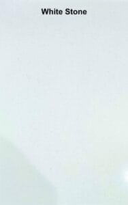 White stone sample for outdoor landscaping and construction projects.