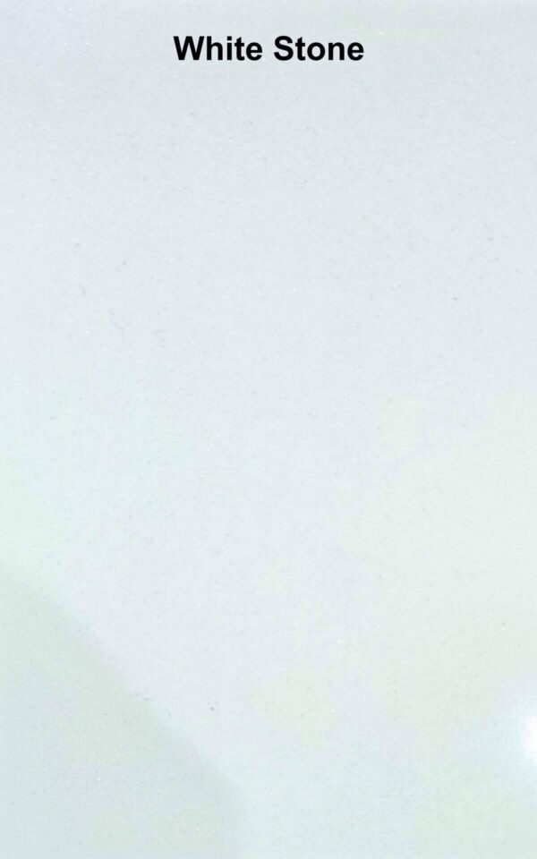 White stone sample for outdoor landscaping and construction projects.