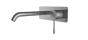 Buying Guide for Freestanding Baths 7 Modern stainless steel wall-mounted kitchen faucet with lever handle, ideal for home renovation and plumbing supplies.