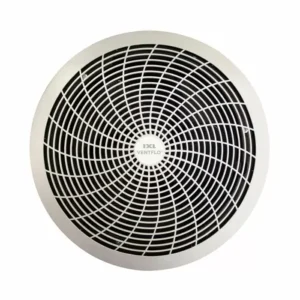 High-performance round air vent cover for ventilation systems, featuring durable plastic grille and circular design, ideal for residential and commercial air flow efficiency.
