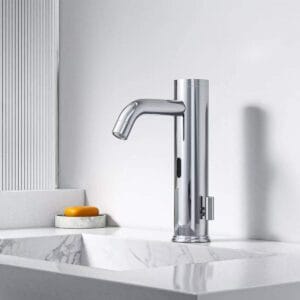 Premium SENSE Auto flow Basin Mixer with sensor tapware product image