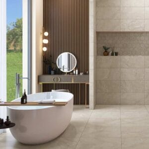 Elegant Xtrav stone look tile series porcelain floor tile
