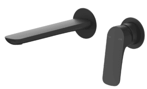 Kaza Wall-Spout Combo - 2P - TRIM KIT ONLY - Black