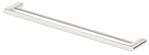 Supra Double Towel Rail - Brushed Nickel
