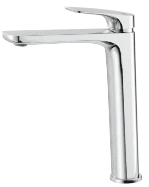Kaza Tall Basin Mixer - Chrome