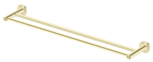 Mica Double Towel Rail- French Gold
