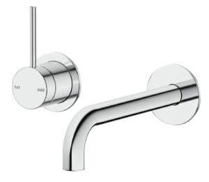 Mica Wall-Spout Combo - 2P - Reverse - TRIM KIT ONLY - Chrome