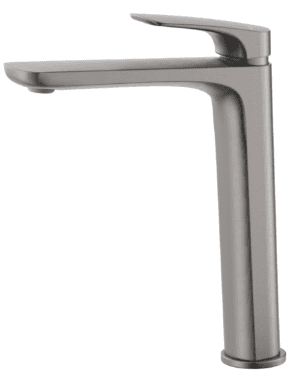 Kaza Tall Basin Mixer - Gunmetal
