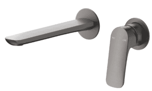 Kaza Wall-Spout Combo - 2P - TRIM KIT ONLY - Gunmetal