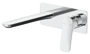 Kaza Wall-Spout Combo - 1P - TRIM KIT ONLY - Chrome