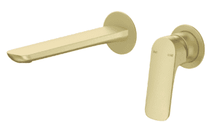 Kaza Wall-Spout Combo - 2P - TRIM KIT ONLY - French Gold- French Gold