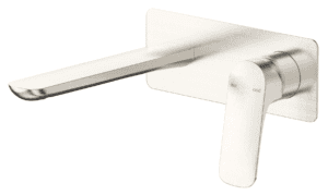 Kaza Wall-Spout Combo - 1P - TRIM KIT ONLY - Brushed Nickel