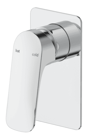 Kaza Shower Mixer - Square Plate - TRIM KIT ONLY - Chrome