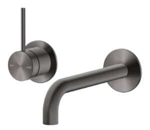 Mica Wall-Spout Combo - 2P - Reverse - TRIM KIT ONLY - Gunmetal