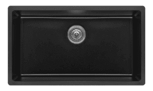 Fomos Sink 790 x 460mm - Single Bowl - Black
