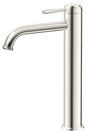 Mica Heritage Tall Basin Mixer - Brushed Nickel