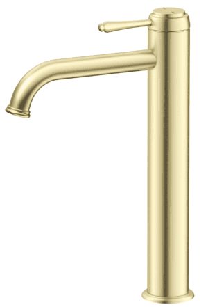 Mica Heritage Tall Basin Mixer- French Gold