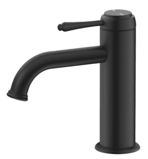 Mica Heritage Basin Mixer - Black