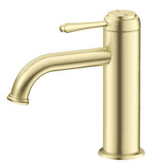Mica Heritage Basin Mixer- French Gold