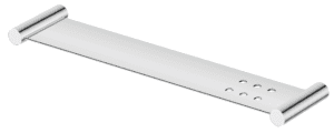 Mica Stainless Shelf - 400mm - Chrome