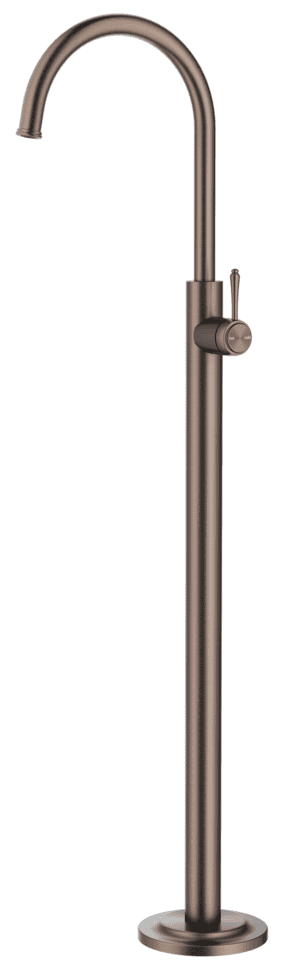 Mica Heritage Freestanding Bath Mixer - Dusk Bronze