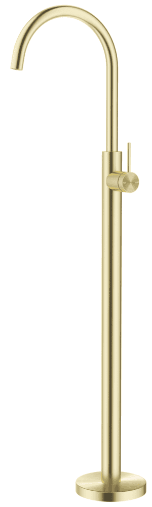 Mica Freestanding Bath Mixer- French Gold