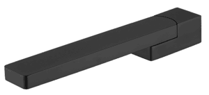 Cresta Swivel Bath Spout - Black