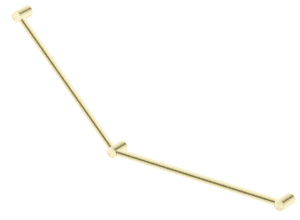 Mica Care Grab Rail - 45 Degree - 750x900mm- French Gold