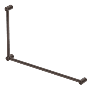 Mica Care Grab Rail - 90 Degree - 600x1000mm - Dusk Bronze