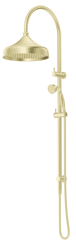 Mica Heritage Dual Shower Rail- French Gold