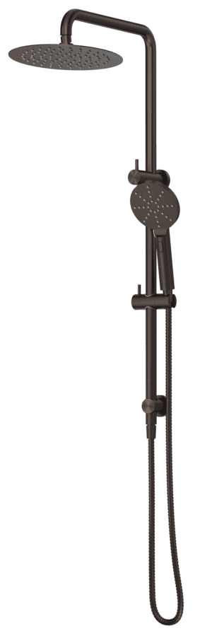 Mica Dual Shower Rail - Dusk Bronze