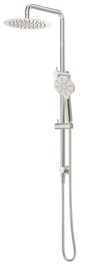Mica Dual Shower Rail - Brushed Nickel