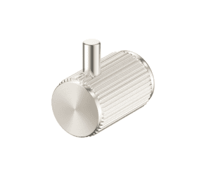 Mica Fluted Robe Hook - Brushed Nickel