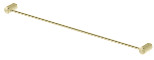 Mica Fluted Single Towel Rail- French Gold
