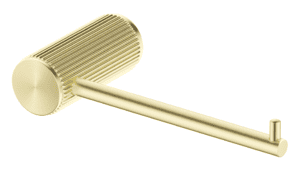 Mica Fluted Toilet Paper Holder- French Gold
