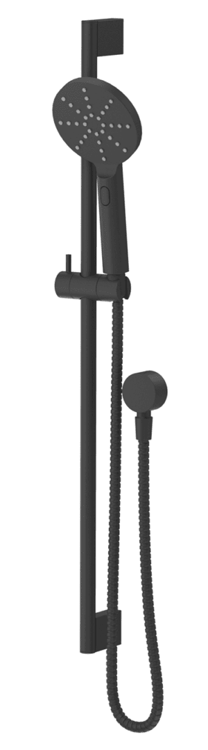 Mica Shower Rail - Black