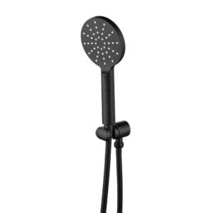 Mica Wide Hand Shower - Black