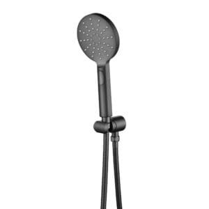 Mica Wide Hand Shower - Gunmetal