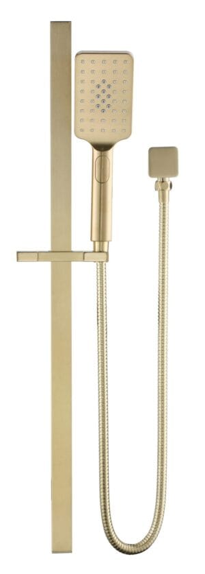 Cresta Single Shower Rail- French Gold