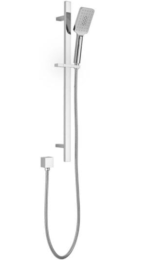 Cresta Single Shower Rail - Chrome