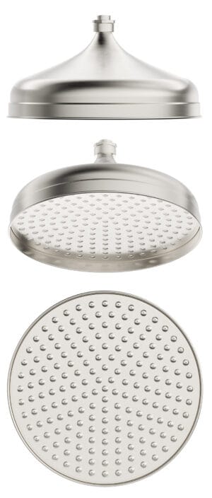 Mica Heritage Shower Head - Brushed Nickel