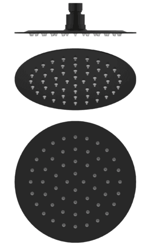 Mica Shower Head - Black