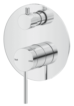 Mica Shower Mixer Diverter - 1P - TRIM KIT ONLY - Chrome